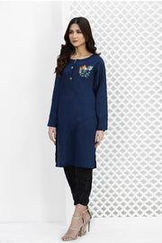 Safwa Embroidered Pret Lawn 1Pc Shirt 2301-16-DE
