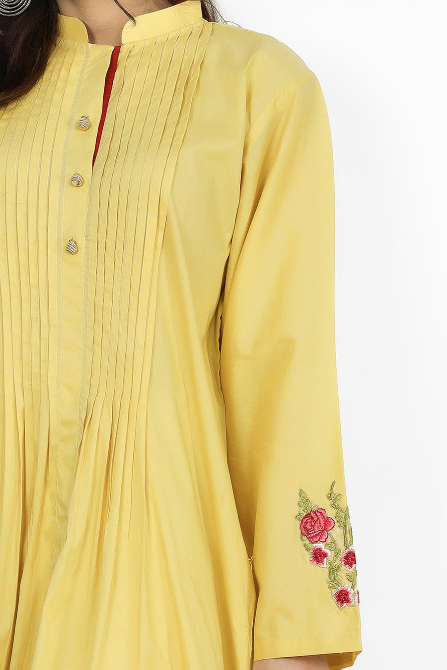 Safwa Embroidered Pret Lawn 1Pc Shirt 2301-19-DE