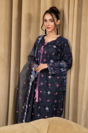 Safwa Bliss Embroidered Lawn Unstitched 3Pc Suit SBL-04