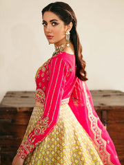 Layali Formals By Akbar Aslam Embroidered Silk Suit - ELARA