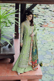 Ermina by Ezra Luxury Hand Embellished Net Unstitched 3Pc Suit D-04 GARDENIA