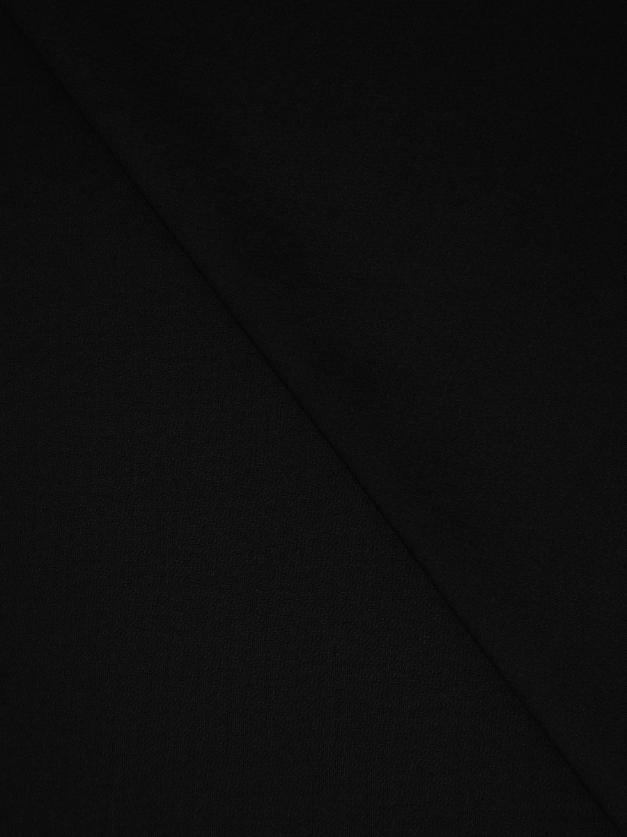 Absolute by edenrobe Men's Unstitched Blended Fabric Suit - Black