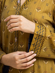 edenrobe Allure Lawn Unstitched Printed 3Pc Suit EWU24A1-28067