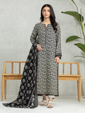 edenrobe Allure Lawn Unstitched Printed 3Pc Suit EWU24A1-28133