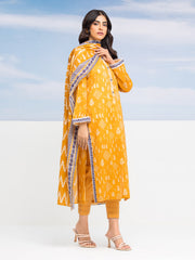 edenrobe Allure Lawn Unstitched Printed 3Pc Suit EWU24A1-28404-3P