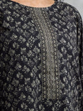 edenrobe Allure Lawn Unstitched Printed 3Pc Suit EWU24A1-28414