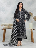 edenrobe Allure Lawn Unstitched Printed 3Pc Suit EWU24A1-28508