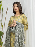 edenrobe Allure Lawn Unstitched Printed 3Pc Suit EWU24A1-28580