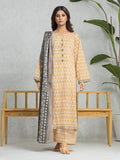 edenrobe Allure Lawn Unstitched Printed 3Pc Suit EWU24A1-29001