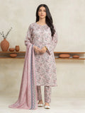 edenrobe Allure Lawn Unstitched Printed 3Pc Suit EWU24A1-29021