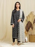 edenrobe Allure Lawn Unstitched Printed 3Pc Suit EWU24A1-29051