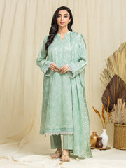 edenrobe Allure Lawn Unstitched Printed 3Pc Suit EWU24A1-29063