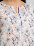 edenrobe Allure Lawn Unstitched Printed 3Pc Suit EWU24A1-29076