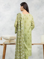 edenrobe Allure Lawn Unstitched Printed 3Pc Suit EWU24A1-29086
