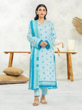 edenrobe Premium Embroidered Jacquard Unstitched 3Pc Suit EWU24V3-30047