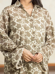 edenrobe Allure Cambric Unstitched Printed 2Pc Suit EWU24A2-29026ST