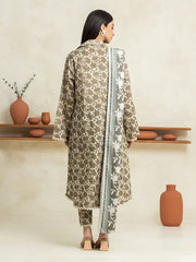 edenrobe Allure Cambric Unstitched Printed 2Pc Suit EWU24A2-29026ST