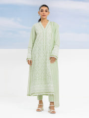 edenrobe Festive Ensembles Unstitched Cambric 3Pc Suit EWU24V2-30112