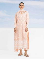 edenrobe Festive Ensembles Unstitched Cambric 3Pc Suit EWU24V2-30138