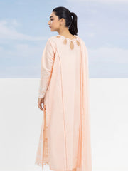 edenrobe Festive Ensembles Unstitched Cambric 3Pc Suit EWU24V2-30138