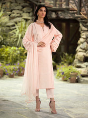 edenrobe Festive Ensembles Unstitched Cambric 3Pc Suit EWU24V2-30152