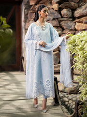 edenrobe Festive Ensembles Unstitched Dobby 3Pc Suit EWU24V3-30124