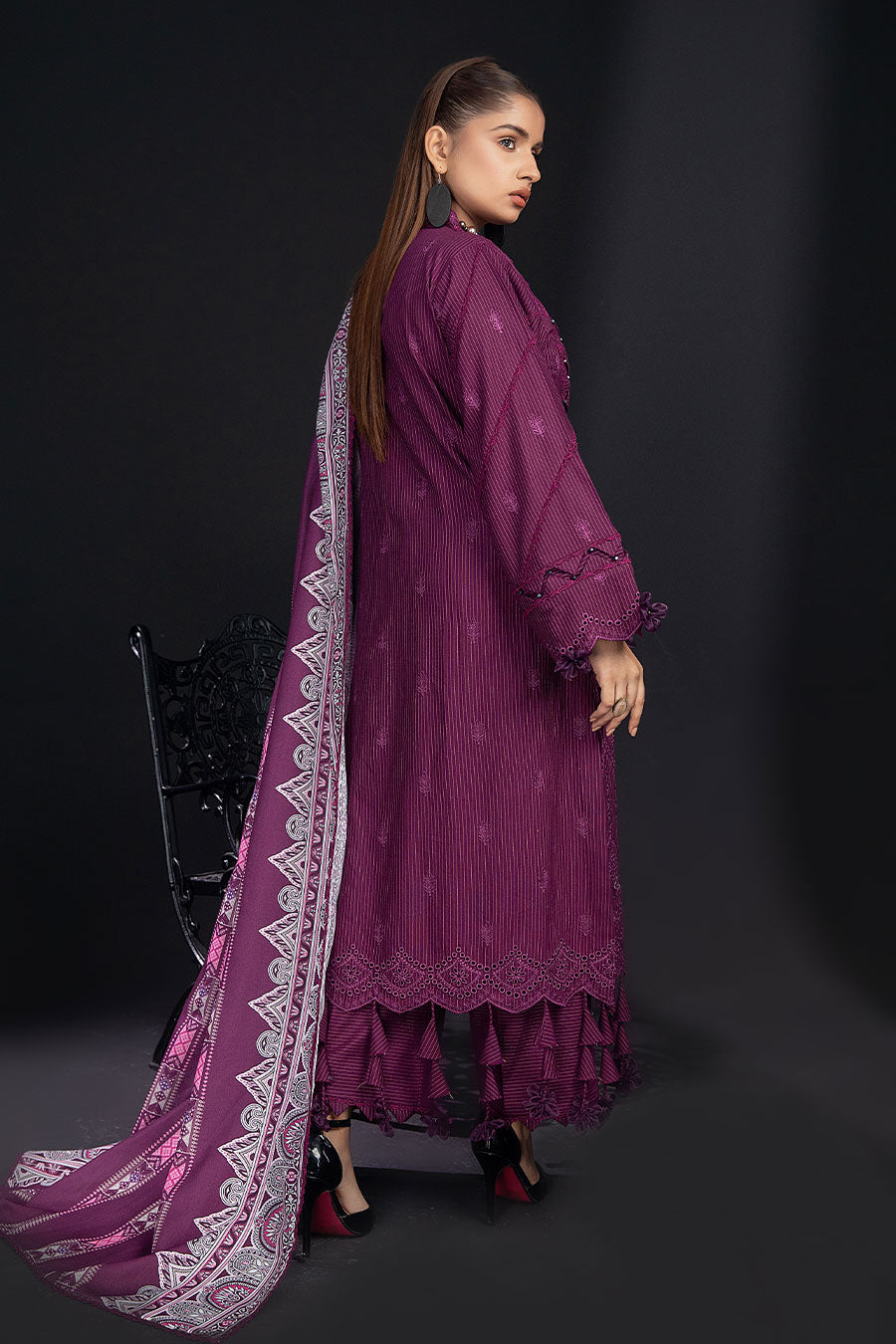 Calista by Safwa Embroidered Khaddar Unstitched 3Pc Suit CSC-05