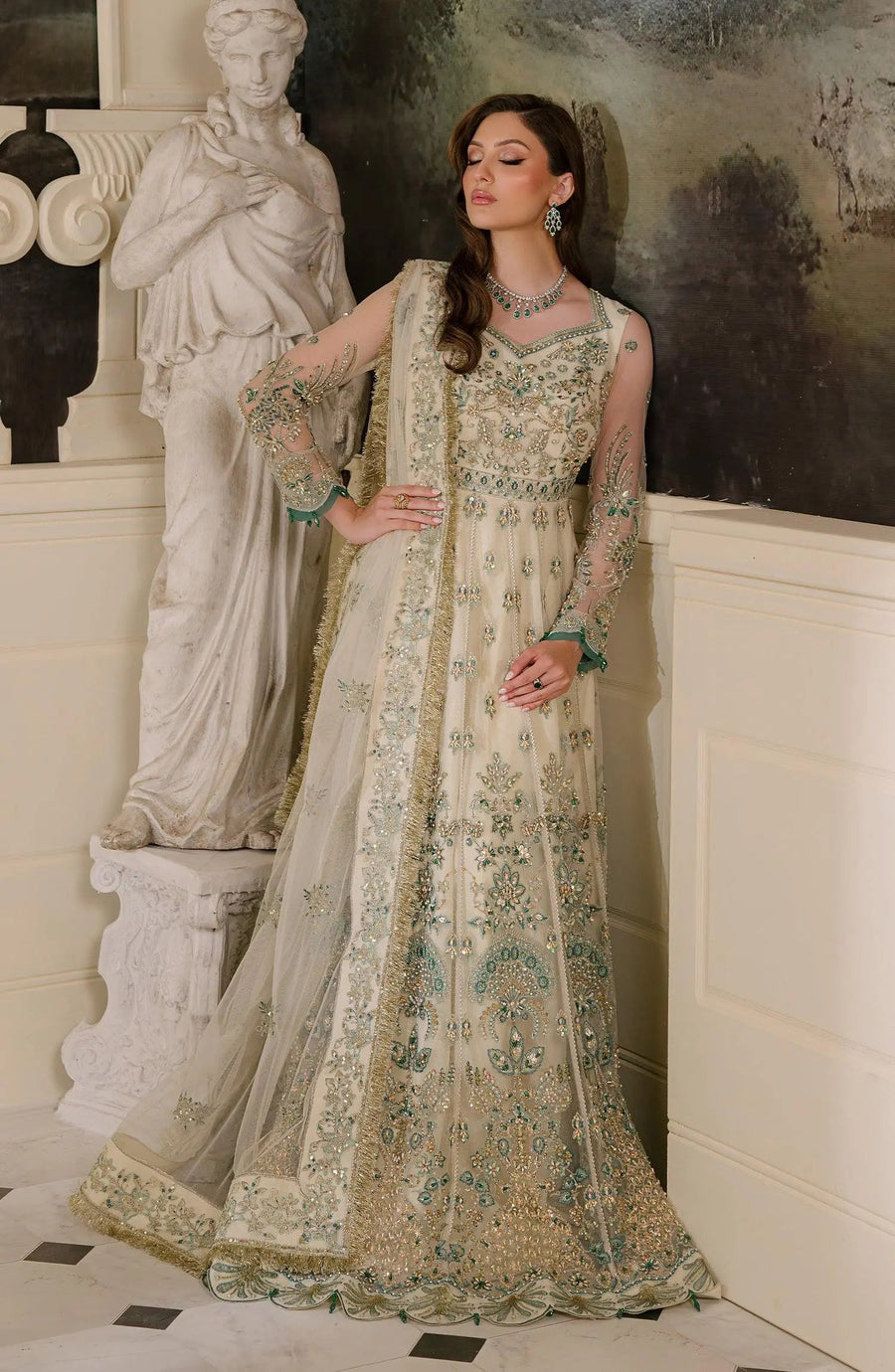PEARL - Bridal Maxi | Fabiha Fatima Collections