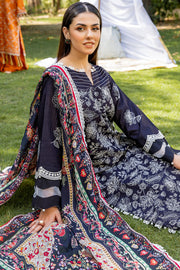 Safwa Spinel Premium Embroidered Lawn Unstitched 3Pc Suit SPN-07