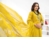 Al Kareem Gul-e-Lala Digital Printed Lawn Unstitched 3Pc Suit D-2564
