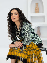 Al Kareem Gul-e-Lala Digital Printed Lawn Unstitched 3Pc Suit D-2568