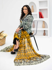 Al Kareem Gul-e-Lala Digital Printed Lawn Unstitched 3Pc Suit D-2568