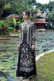 Ermina by Ezra Luxury Hand Embellished Net Unstitched 3Pc Suit D-05 NOOR