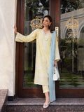 edenrobe Premium Festive Unstitched Slub Lawn 3Pc Suit EWU5V1-31246