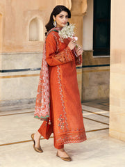 edenrobe Premium Embroidered Dobby Unstitched 3Pc Suit EWU5V7-30269