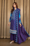 Safwa Bliss Embroidered Lawn Unstitched 3Pc Suit SBL-01