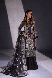 Ermina by Ezra Luxury Hand Embellished Organza Unstitched 3Pc Suit - RAYA
