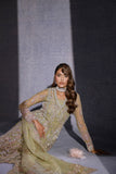 Ermina by Ezra Luxury Hand Embellished Organza Unstitched 3Pc Suit - MUSKAN