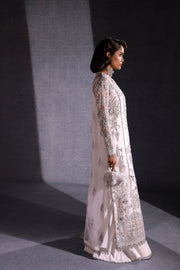 Ermina by Ezra Luxury Hand Embellished Net Unstitched 3Pc Suit - NOOREH