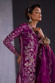 Ermina by Ezra Luxury Hand Embellished Organza Unstitched 3Pc Suit - KOYAL