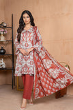 Safwa Mulberry Digital Printed Lawn Unstitched 2 Piece Suit MLS-26