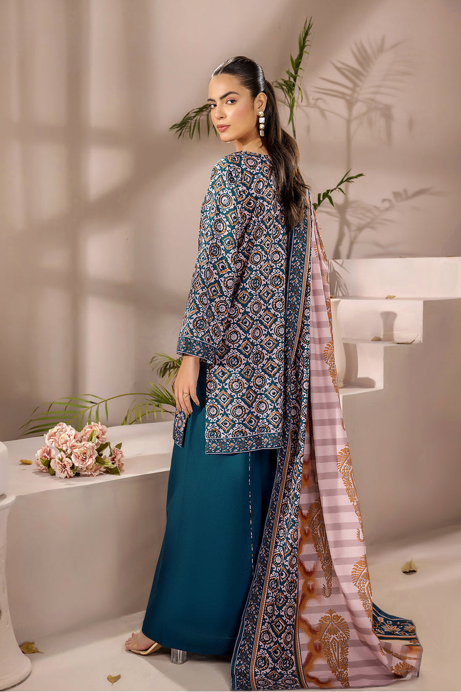 Koka by Safwa Digital Printed Doria Cambric Unstitched 3Pc Suit KOK-29