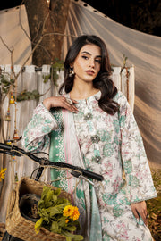 Safwa Printed Lawn Pret 3Pc Suit ( Ready To Wear ) P000516