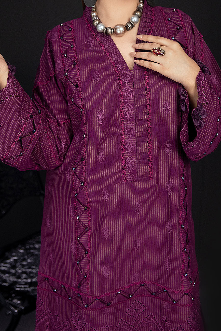 Calista by Safwa Embroidered Khaddar Unstitched 3Pc Suit CSC-05