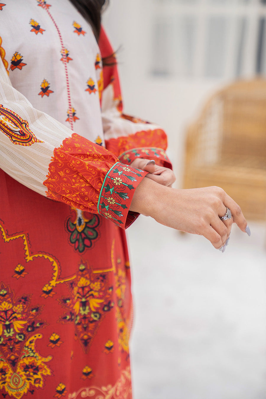 SPK-147 - SAFWA DIGITAL PRINTS LAWN SHIRT COLLECTION VOL 5