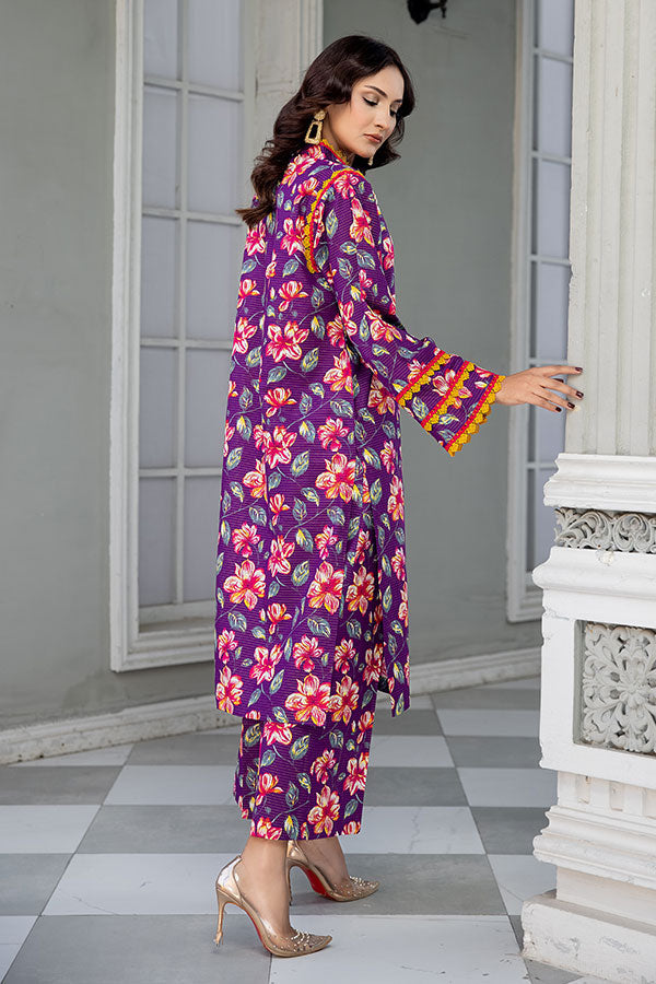 TZK-38- SAFWA TULIP KHADDAR DIGITAL PRINT 2-PIECE COLLECTION Vol 3