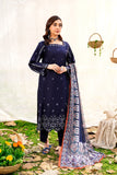 Safwa Skye Premium Embroidered Lawn Unstitched 3Pc Suit SKY-06