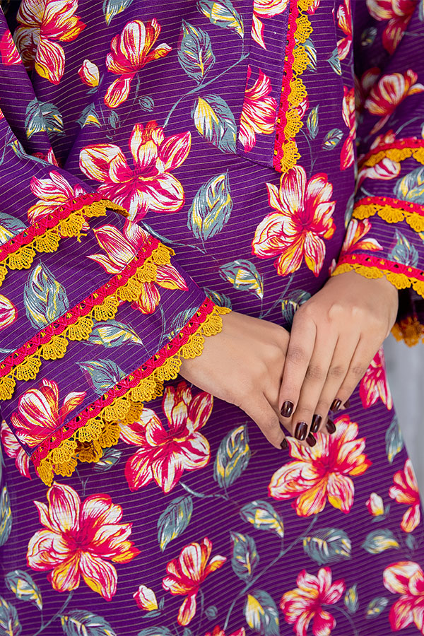 TZK-38- SAFWA TULIP KHADDAR DIGITAL PRINT 2-PIECE COLLECTION Vol 3