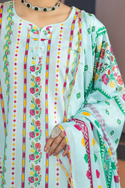 Safwa Summer Printed Lawn Unstitched 3 Piece Suit SSP-17