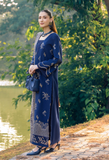 Onora by Humdum Embroidered Khaddar Unstitched 3Pc Suit D-08